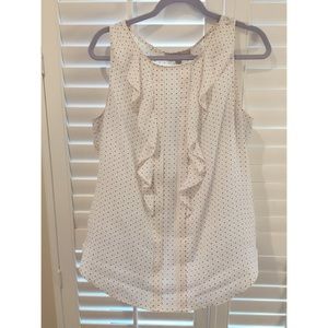 LOFT sleeveless blouse